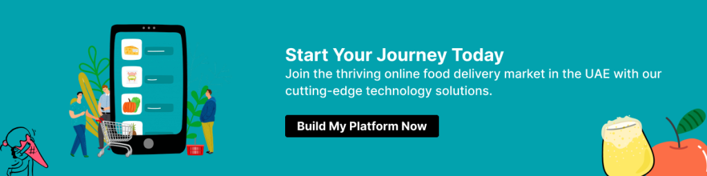 Join the thriving online food delivery market in the UAE with our cutting-edge technology solutions.