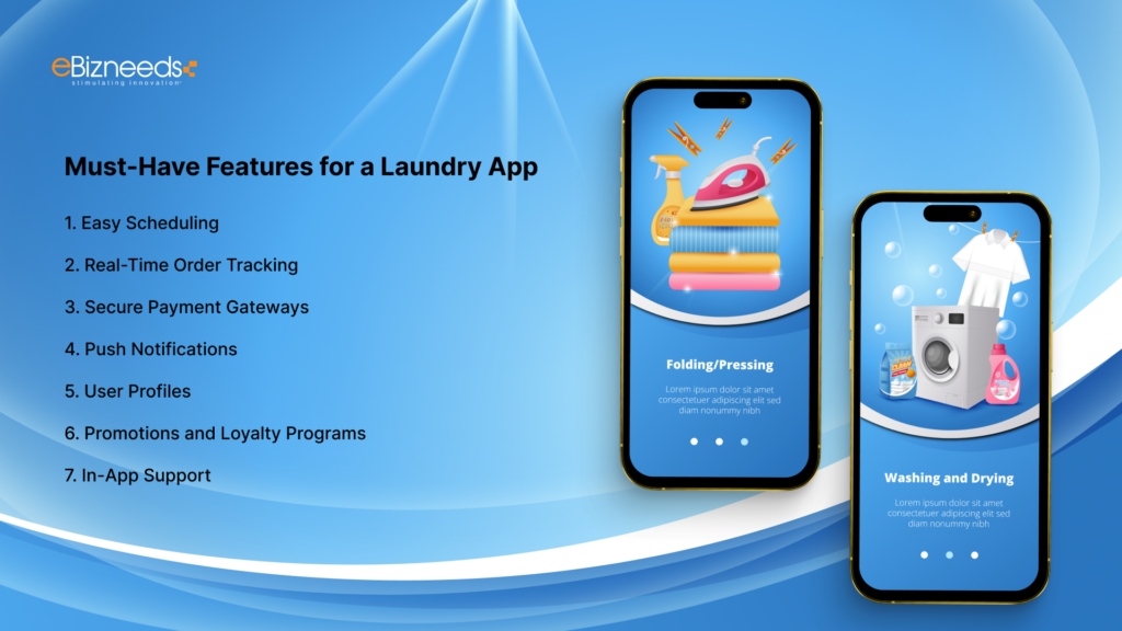 Must-Have Features for a Laundry App