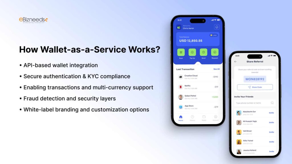 How Wallet-as-a-Service Works?