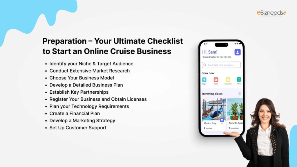 Your Ultimate Checklist to Start an Online Cruise Business